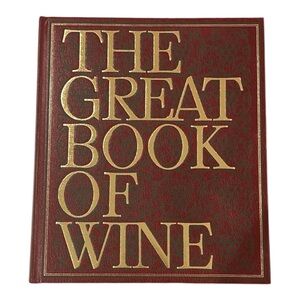 The Great Book of Wine - Burgundy and Gold Edition 1982